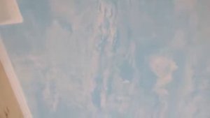 Венецианская штукатурка, имитация неба