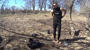 Как быстро одеть гидрокостюм за 5 минут?!гидрокостюм для подводной рыбалки и охоты.