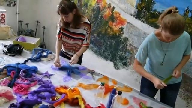 Валяем цветы из шерсти и шелка. Ростов-на-Дону смотреть онлайн