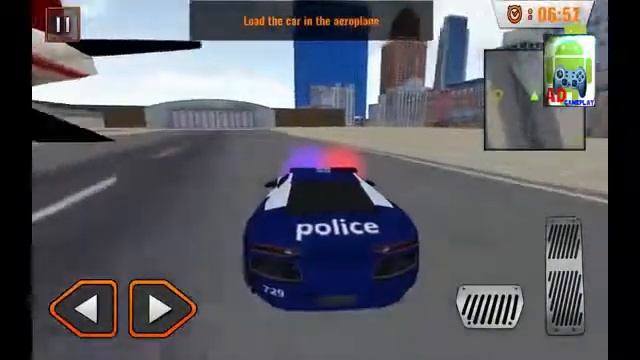 Police Plane Transporter by Mizo Studio Inc 3D Action Game Android Gameplay Watch Online смотреть онлайн