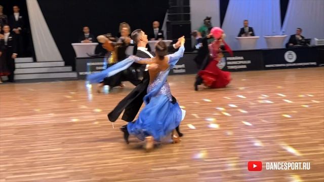 English Waltz | Ivan Reshetnikov - Elizaveta Kharinova RUS | WDSF World Championship Youth Standard