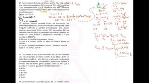 Aprenda mistura gasosas em uma aula - Aula 5 Frente 2