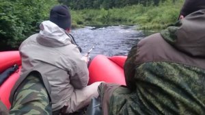 Абакан 430 jet. Sea Pro 40 jet.  Верховья таежной реки.