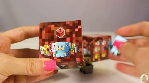 Майнкрафт видео для детей про Игрушки Сюрпризы Распаковка Minecraft Mini - Figure series 3