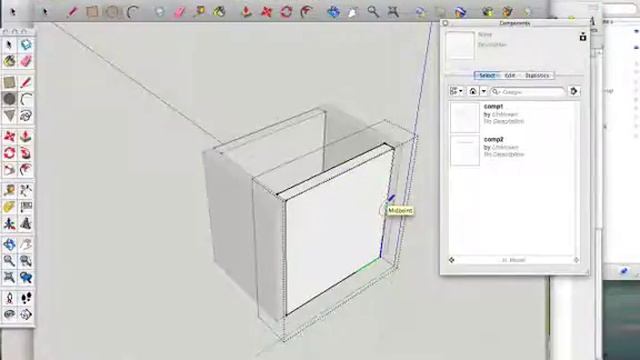 Sketch up: Make components "unique". смотреть онлайн