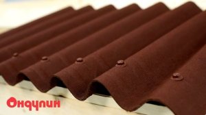 Кровля. Вариант оформления внутреннего излома крыши Ондулин