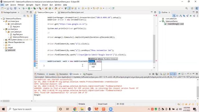 Selenium 4-Part-5 |WebDriver Manager class | Implicit wait | Explicit Wait |Fluent Wait