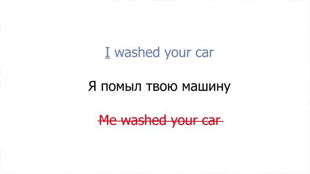 Что выбрать: I или Me? Упражнение по английскому языку смотреть онлайн