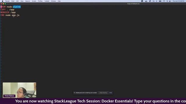 StackLeague Tech Session: Docker Essentials смотреть онлайн