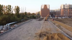 Строительство новых дорог в ЖК Солнечный Город СПб.