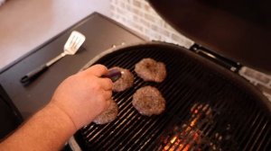 Grilled Brat Burgers with Mustard Glaze