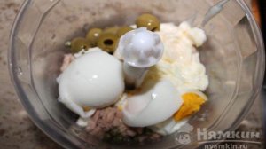 Паштет из консервированного тунца