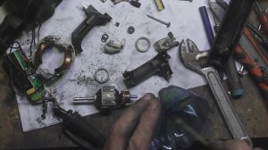 Ремонт двигателя с последовательным возбуждением.