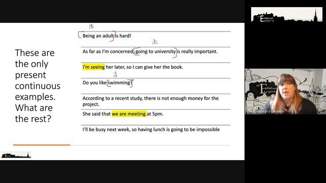 The Present Continuous смотреть онлайн