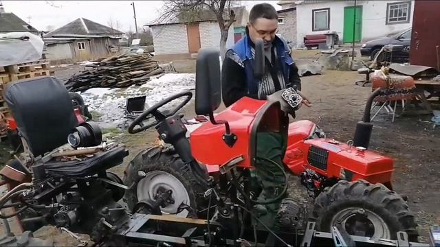 Модернизация минитрактора!