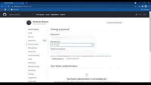How to change Password on Github | Change Password of Github Account | change Github password