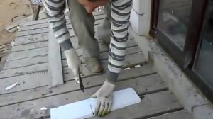Как сделать откос из пенопласта снаружи .