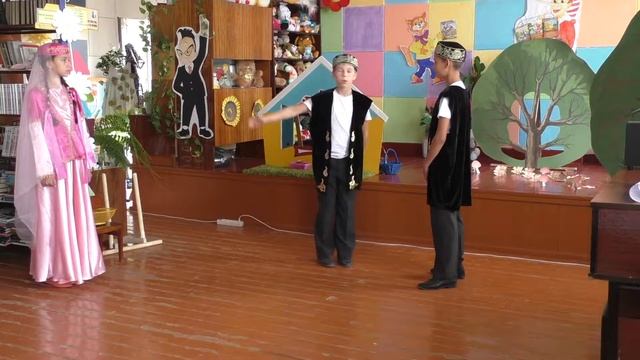 Таджикская сказка "Единство". Библиотечный клуб  "От книги к театру" смотреть онлайн