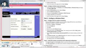 4.4.2.2 Packet Tracer - Configuring Wireless LAN Access