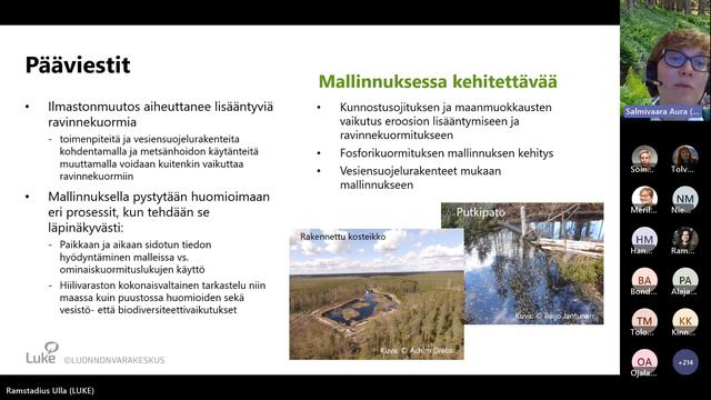 Maa- ja metsätalouden vesistöviisaus -webinaari 4.5.2023 смотреть онлайн