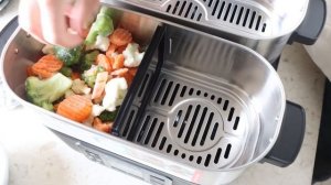 Готовим Полезный и Простой Ужин В СИСТЕМЕ ПРИГОТОВЛЕНИЯ НА ПАРУ Morphy Richards IntelliSteam 470006