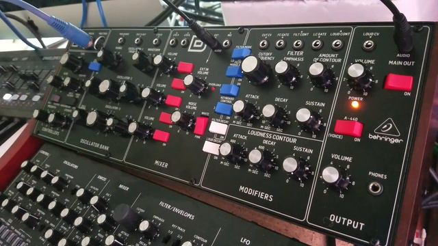 Behringer Model D - Day 3 - Sound Tweaking - Just Music смотреть онлайн