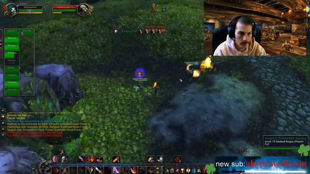 World of Warcraft Level 19 Twink Rogue Warsong Gulch PvP смотреть онлайн