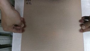 Стекло узорчатое "Кризет" бронза