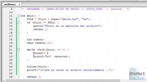 Programación en C - Lectura de archivos