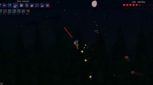 Террария. Звёздная пушка.