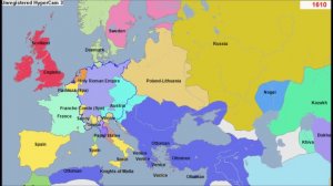 Как менялась карта Европы за 10 веков _ How it changed the map of Europe for 10 centuries