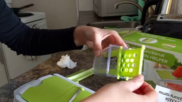Pictek Mandoline Food and Vegetable Slicer Review смотреть онлайн