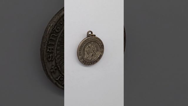 Vintage Saint Christopher Catholic Medal From Bishop Choi To Vietnam Soldier