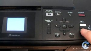 How to do a Test Print from a Brother DCP-J315W Printer