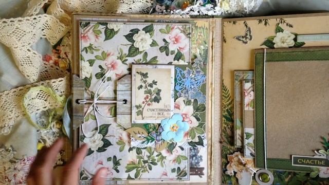 Видео-обзор семейного альбома / СКРАПБУКИНГ / "Botany summer" Фабрика Декору смотреть онлайн