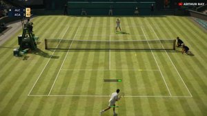 TOPSPIN 2k25 : 1 SET FULL GAMEPLAY - Alcaraz vs Agassi - Wimbledon