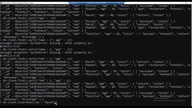ELOA FORMATION | Triez les données avec le Sort sur MongoDB смотреть онлайн