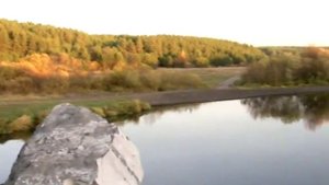 Река Реж у деревни Першино