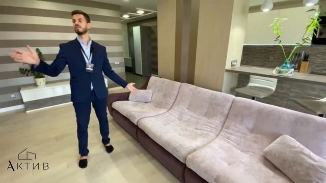 Евро-трёшка со сказочными панорамными окнами в ЖК Красный город сад ! Видео-тур смотреть онлайн