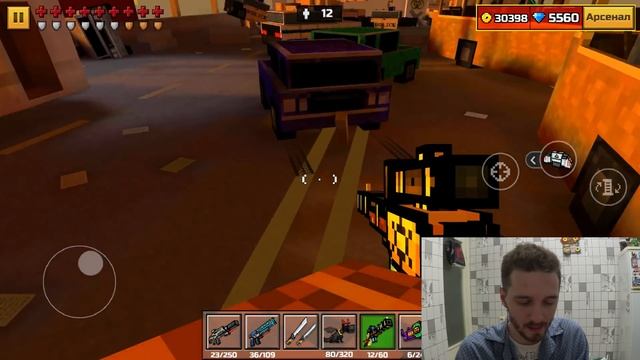 Pixel Gun 3D - Мясо на МОСТУ - круче Minecraft PE Пиксель Ган 3Д КАМПАНИЯ