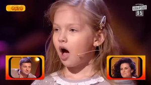 Ржач Дочь Евгения Кошевого на шоу Рассмеши комика Дети ))))))