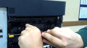Замена печки Kyocera FS-4300DN часть2