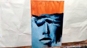 Пишу картину  своими руками | ИЛИ Как нарисовать морской пейзаж