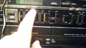 вторая жизнь старой магнитолы FISHER PH-W804 RLO-подключаем телефон (FM + MP-3)