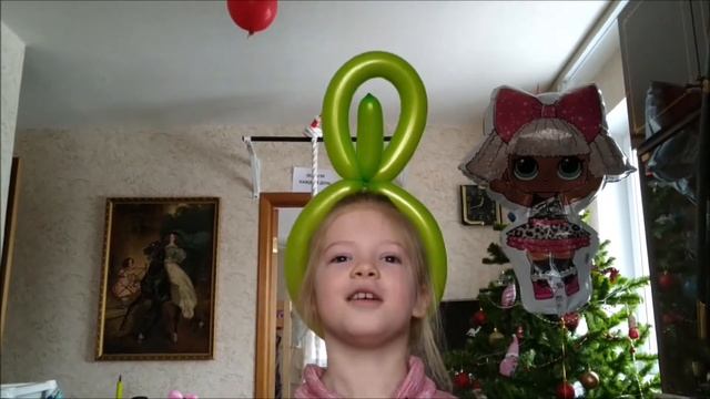 ШАПКА ИЗ ВОЗДУШНОГО ШАРИКА смотреть онлайн