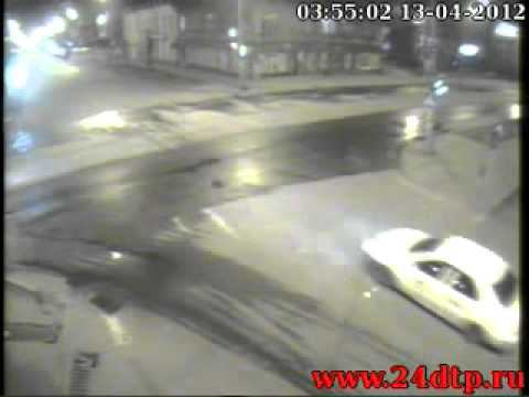 Красноярск ДТП 3:55 утра 13.04.2012г. К. Маркса - Сурикова