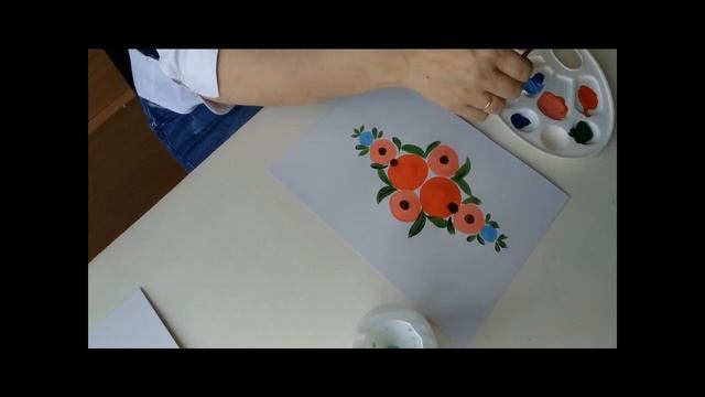 Городецкая роспись, 5 класс смотреть онлайн