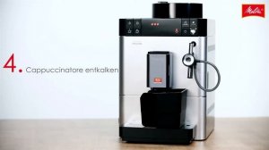 Melitta® Passione® - Tutorial: Kaffeevollautomat entkalken