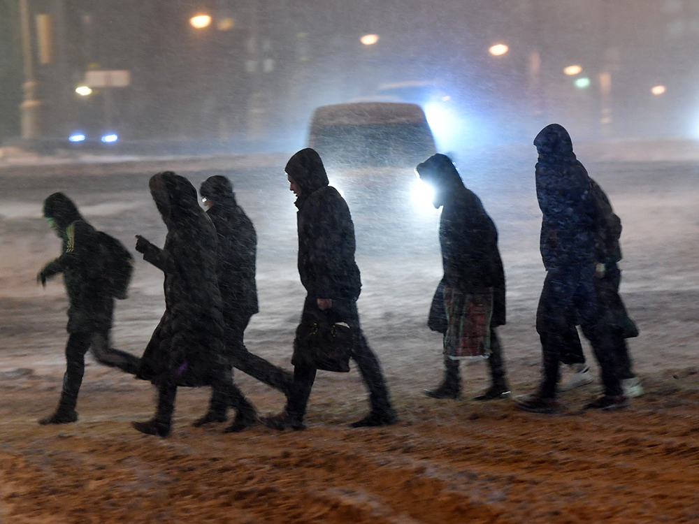 В Москве прошла зимняя гроза / События на ТВЦ