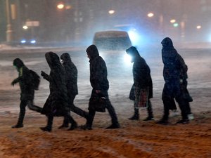 В Москве прошла зимняя гроза / События на ТВЦ